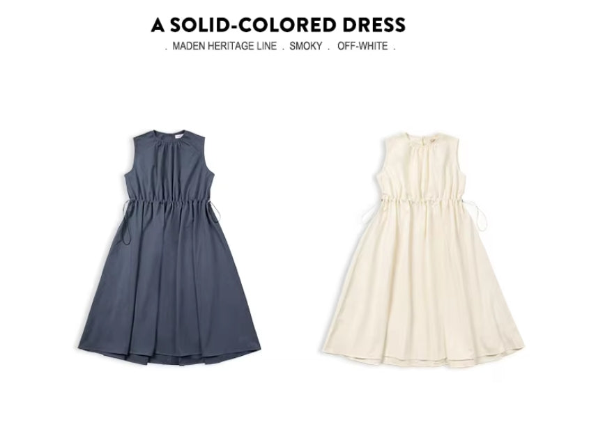 Utility Sleeveless Maxi Dress