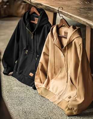 Classic Hooded Canvas Jacket