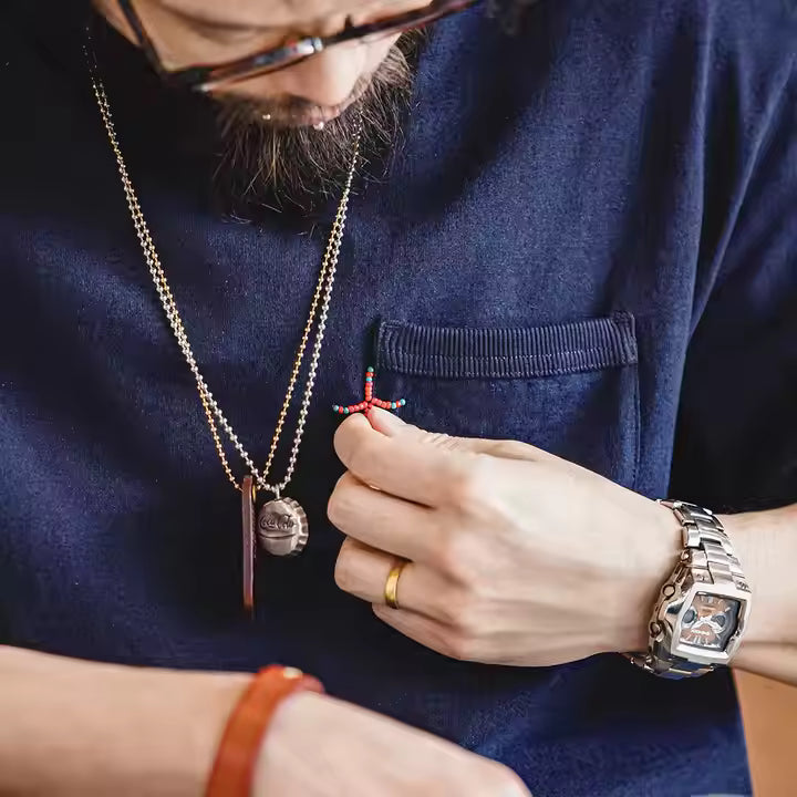 Indigo Workwear Pocket Tee