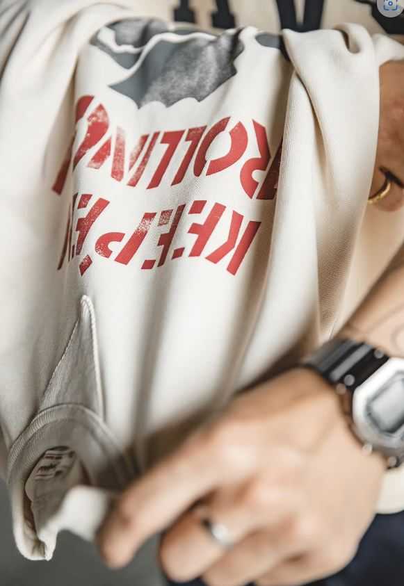 T-Shirt mit Vintage-Print