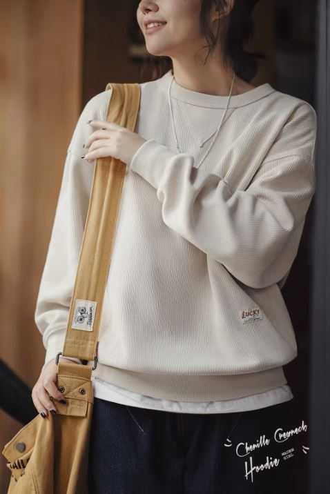 Chenille Crewneck Sweatshirt
