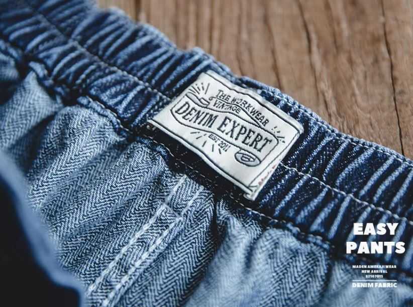 Lockere Jeans mit Radish-Bein