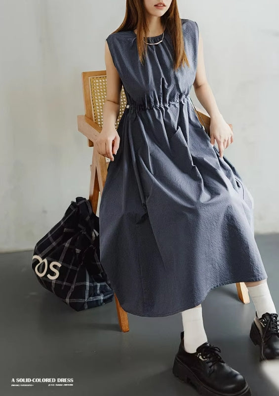 Utility Sleeveless Maxi Dress