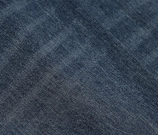 Men’s Heavyweight Curved Hem Streetwear Jeans