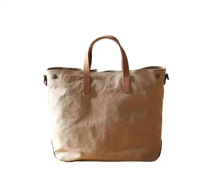 Lightweight everyday canvas tote for women