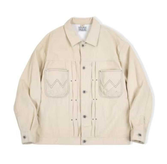 Soft retro corduroy outerwear