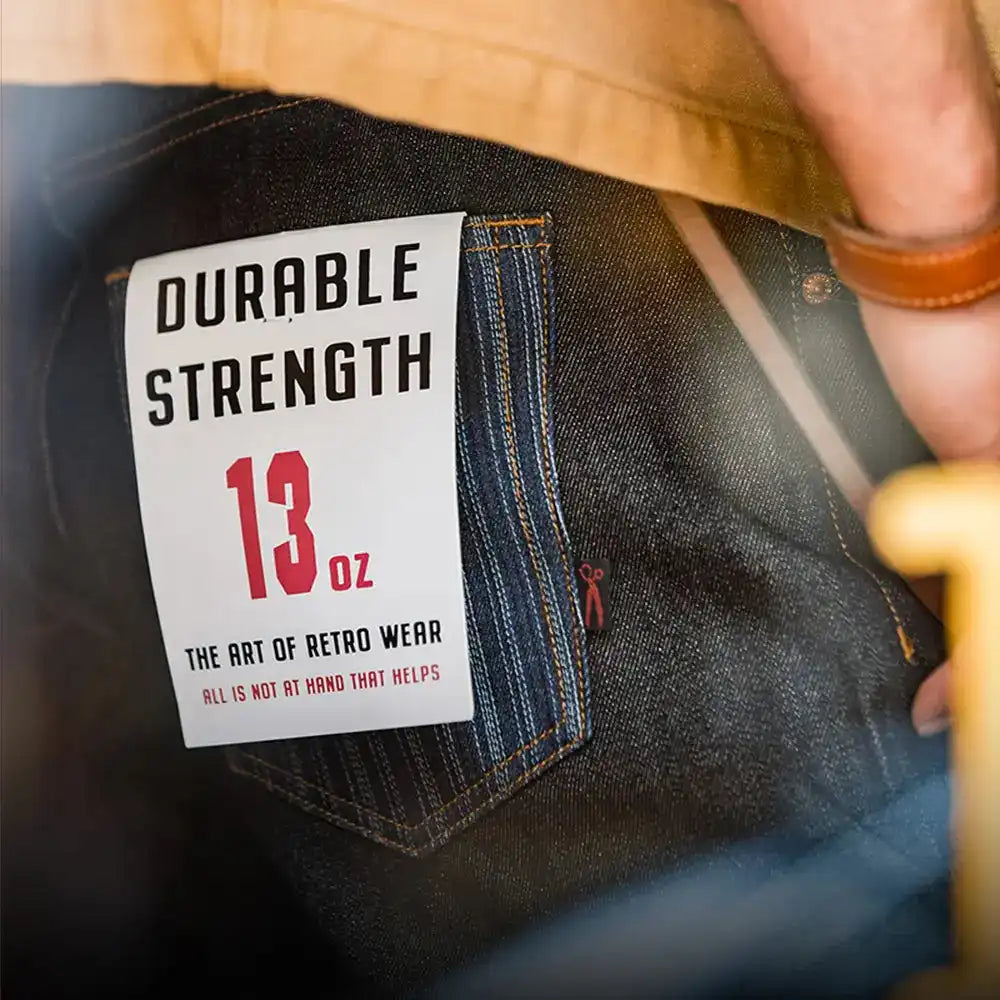 Vintage Raw Denim Jeans