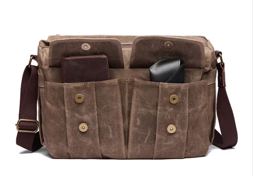 Vintage Leder Umhängetasche