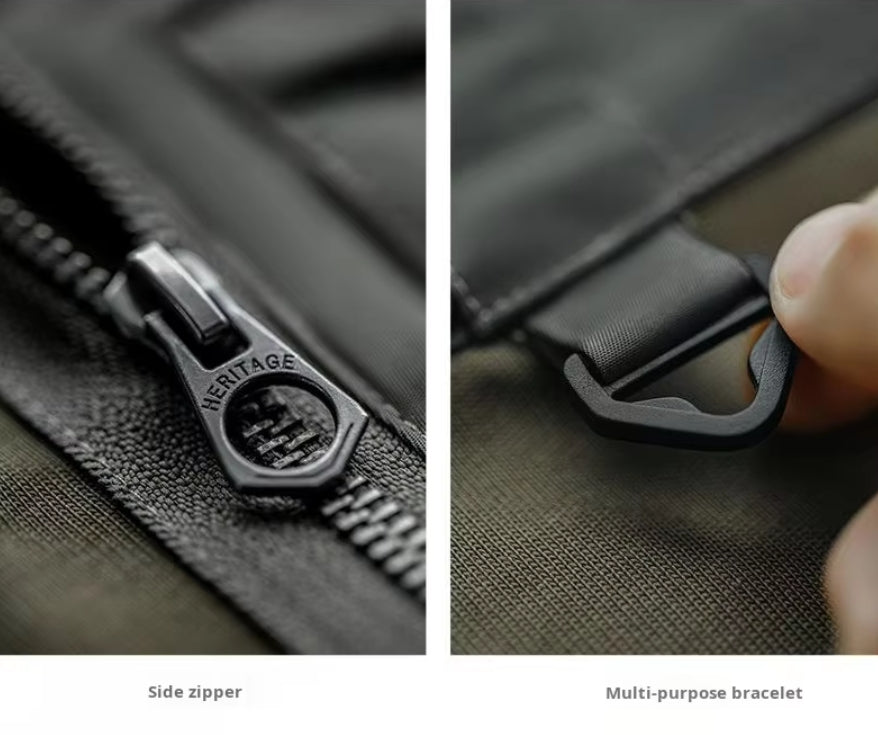 Vintage Heavyweight Pocket Tee – Forest Green