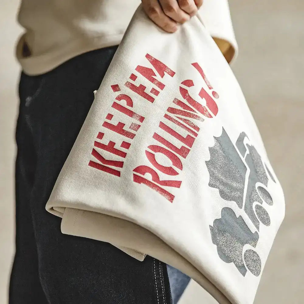 T-Shirt mit Vintage-Print