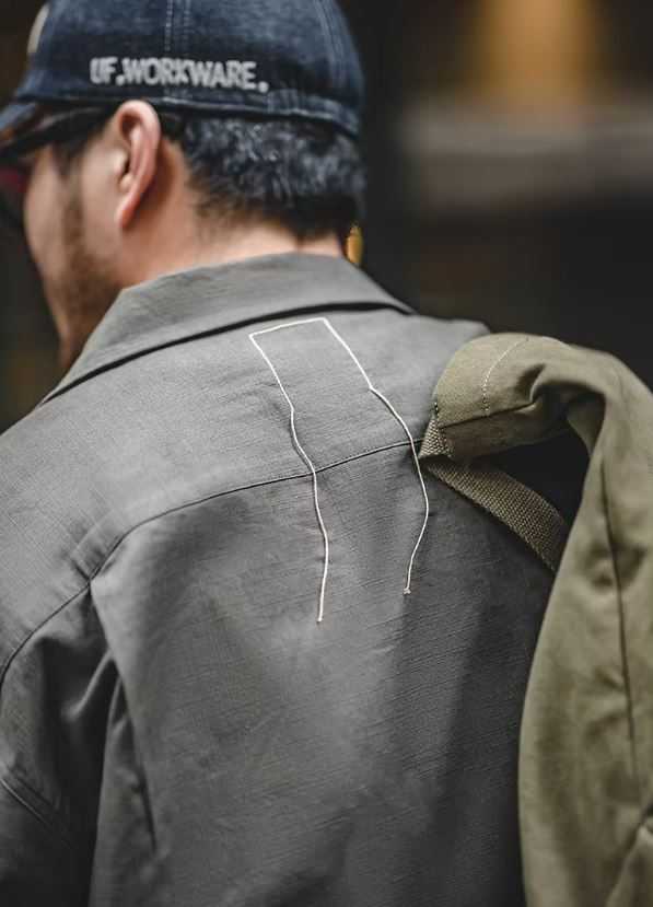 Lässiges Vintage-Baumwollhemd