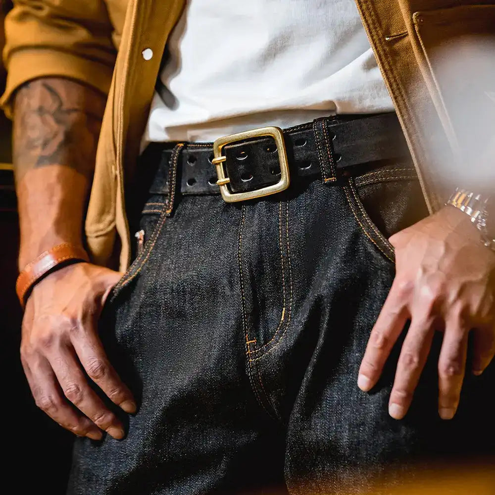 Vintage Raw Denim Jeans