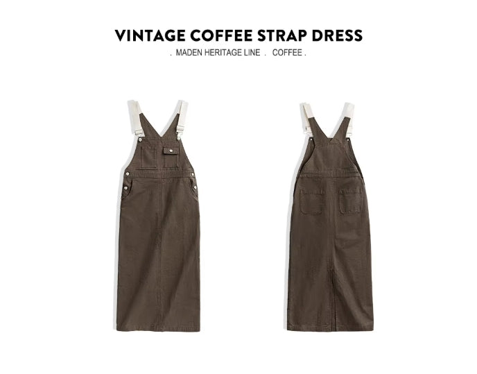 Suspender One-Piece Skirt
