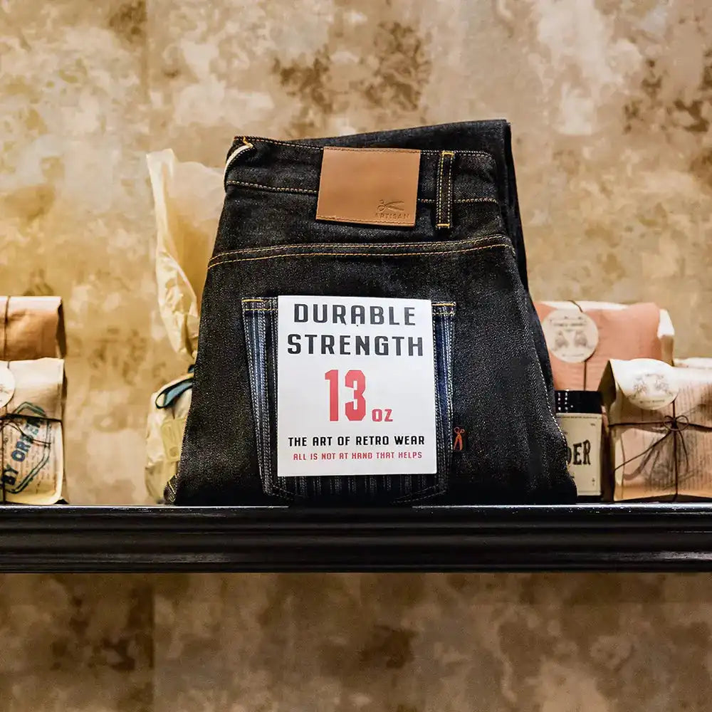 Vintage Raw Denim Jeans