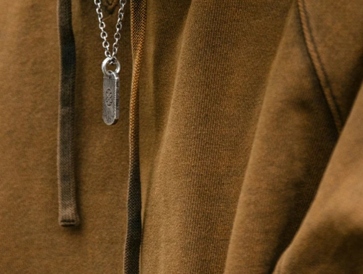 Men’s Vintage Batik Wash Hoodie