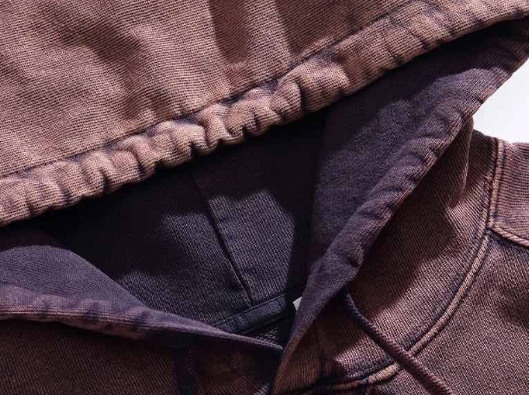 Men’s Vintage Batik Wash Hoodie