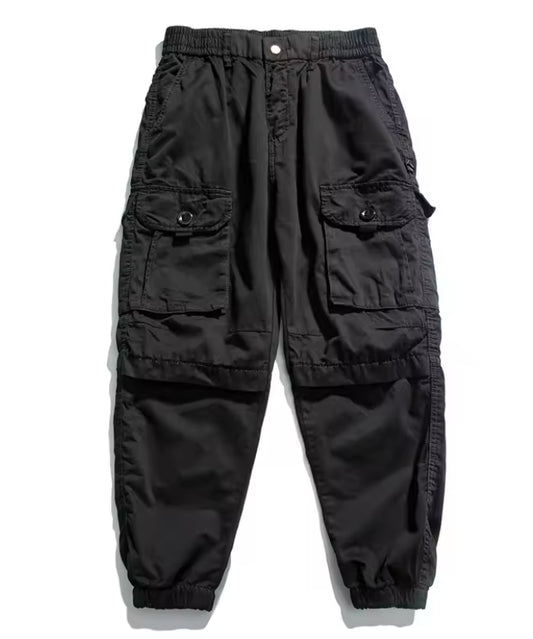 Men’s Tactical Cargo Pants – Multi-Pocket Street Joggers