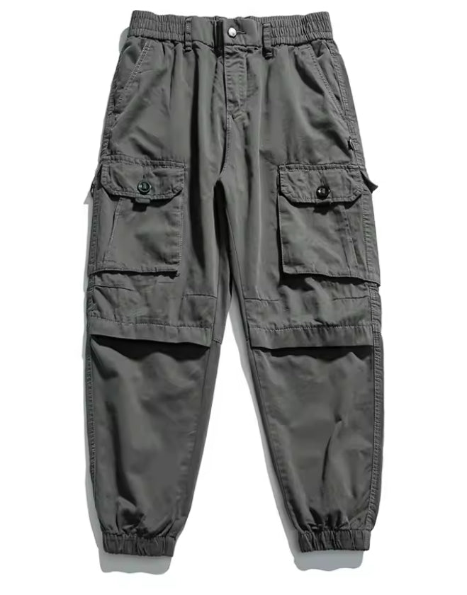 Men’s Tactical Cargo Pants – Multi-Pocket Street Joggers