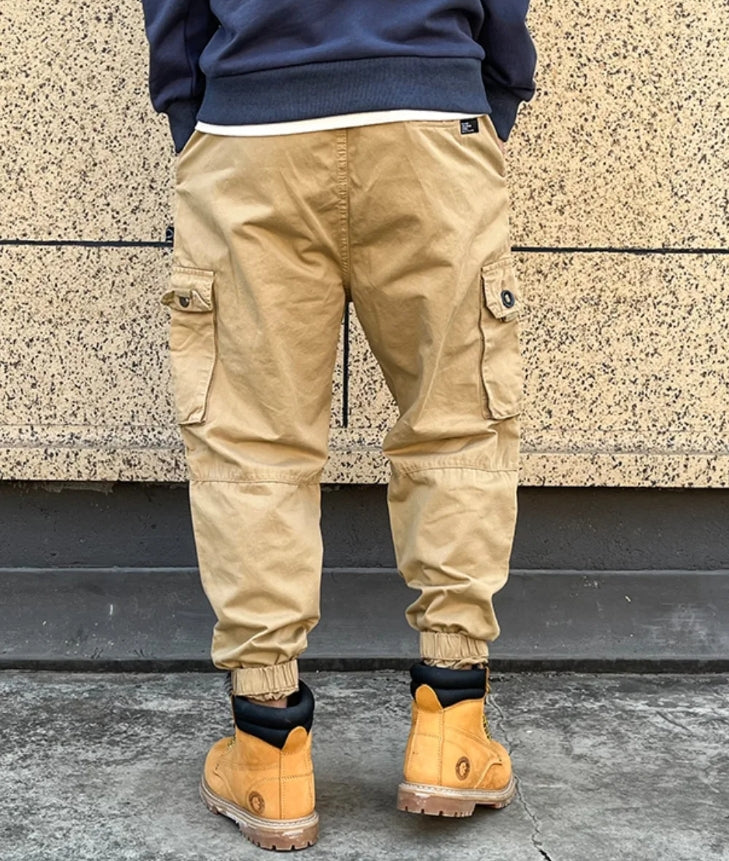 Men’s Tactical Cargo Pants – Multi-Pocket Street Joggers