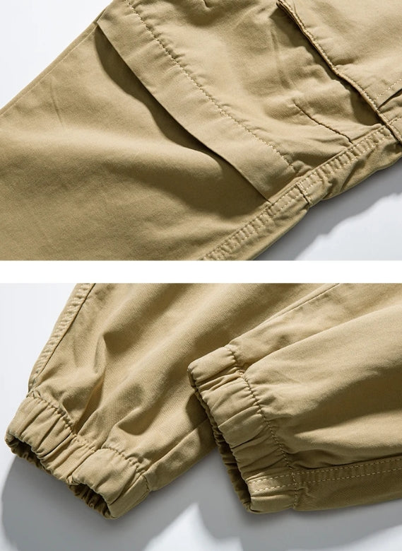 Men’s Tactical Cargo Pants – Multi-Pocket Street Joggers