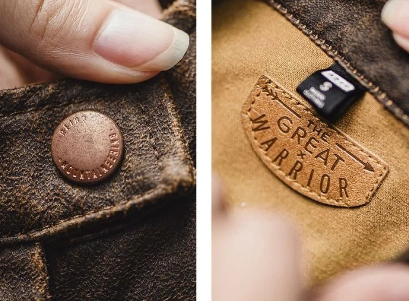 Women’s Vintage Brown Zipper Jacket