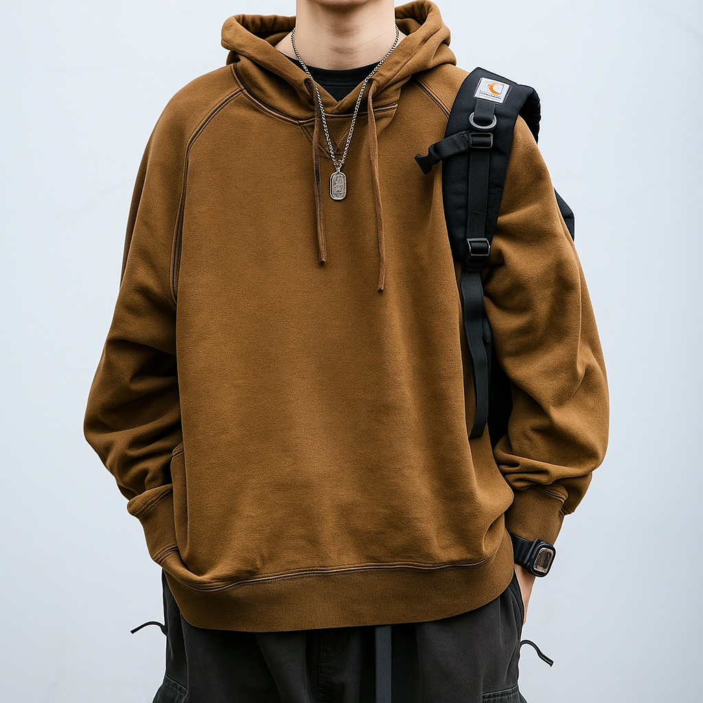 Men’s Vintage Batik Wash Hoodie