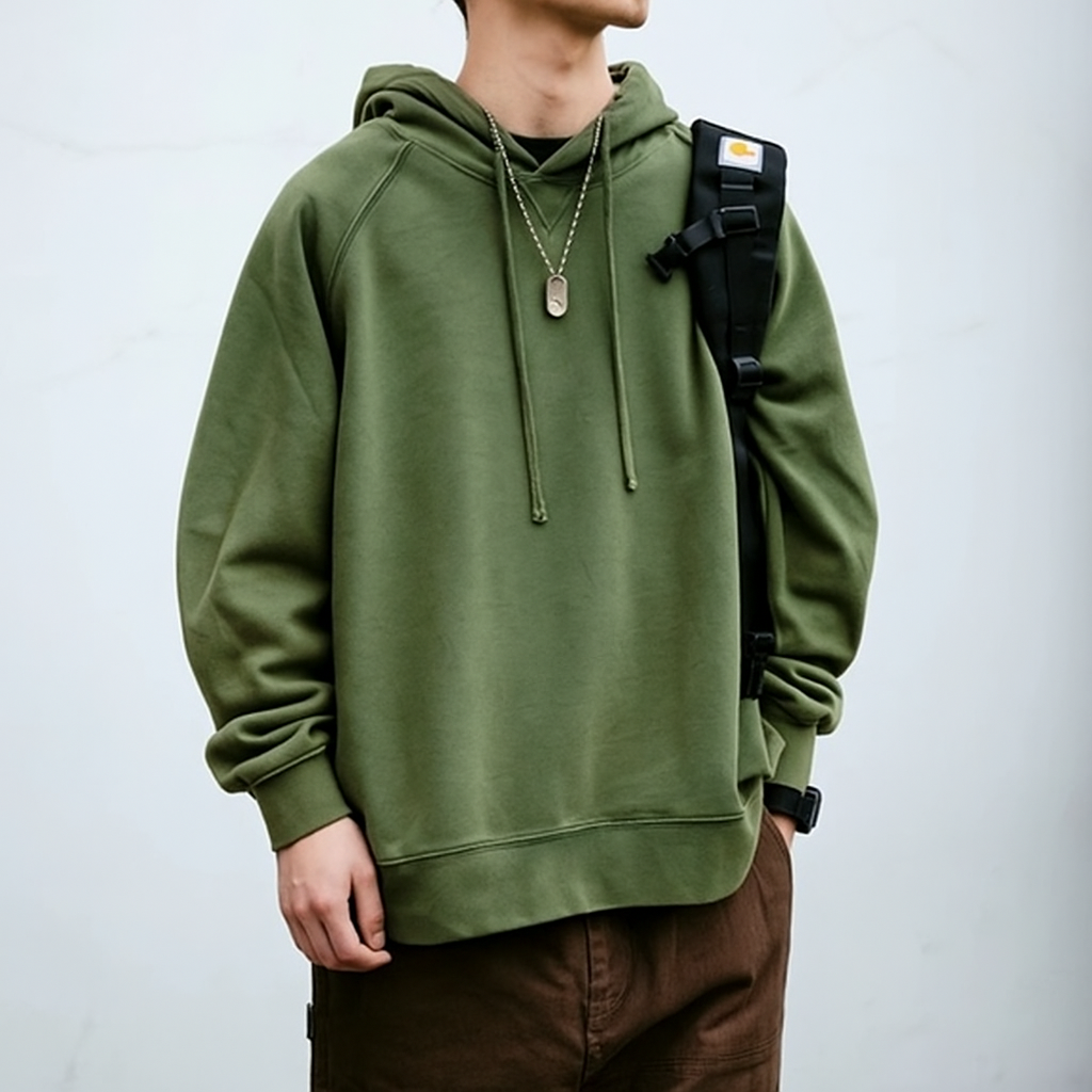 Men’s Vintage Batik Wash Hoodie