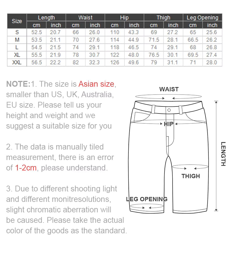 Vintage Loose Fit Shorts – Wave Detail